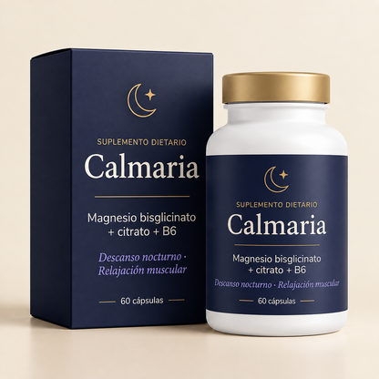 Calmaria: Complejo de Magnesio 3 en 1