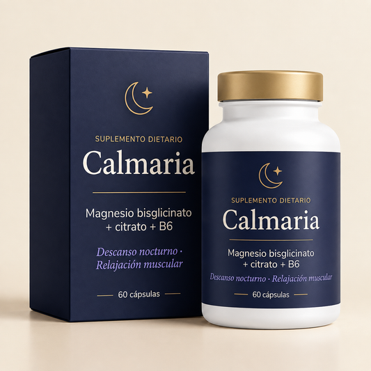 Calmaria: Complejo de Magnesio 3 en 1