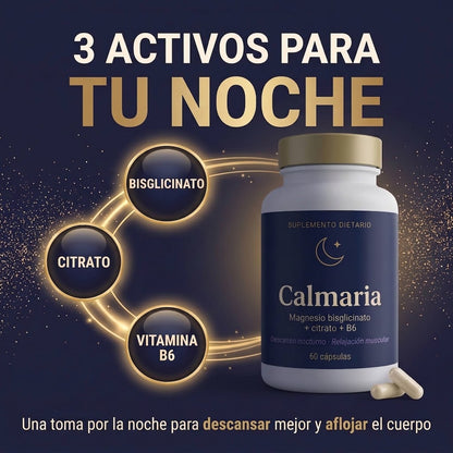 Calmaria: Complejo de Magnesio 3 en 1